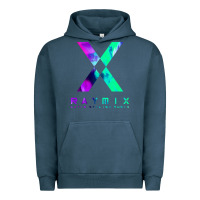 Pigment Midnight Navy raymix latin stylish Urban Hoodie - artisFamous
