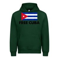 Forest Green free cuba  sos cuba cuba pride nuestra cuba Urban Hoodie - artisFamous