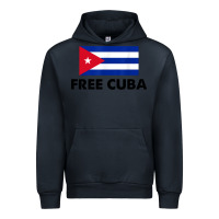 Navy free cuba  sos cuba cuba pride nuestra cuba Urban Hoodie - artisFamous
