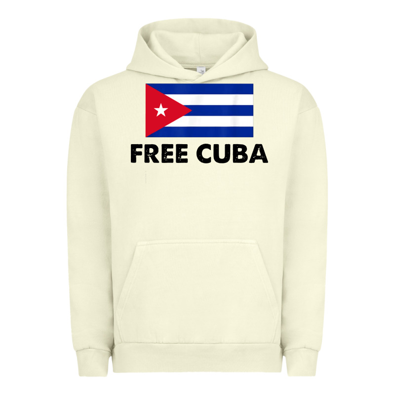 Free Cuba  Sos Cuba Cuba Pride Nuestra Cuba Urban Hoodie by artisFamous | Teevron