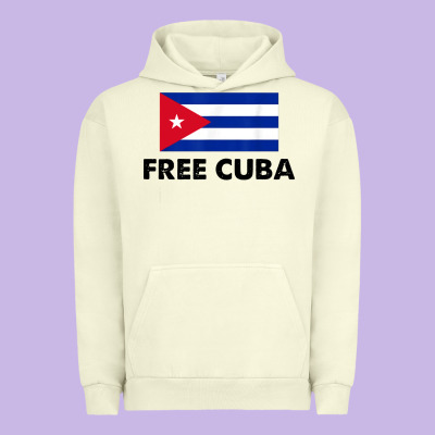 Free Cuba  Sos Cuba Cuba Pride Nuestra Cuba Urban Hoodie Designed By Artisfamous