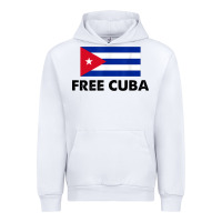 White free cuba  sos cuba cuba pride nuestra cuba Urban Hoodie - artisFamous