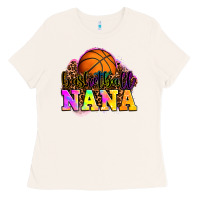 Bone basketball nana Ladies Tee - OliviaCreatesArt