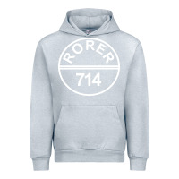 Heather Grey rorer 714 Urban Hoodie - artisFamous