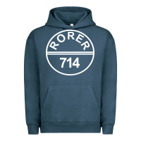 Pigment Midnight Navy rorer 714 Urban Hoodie - artisFamous