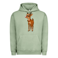 Pigment Oil Green rudolph the red nosed reindeer movie Urban Hoodie - artisFamous
