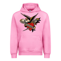 Fuchsia Pink sailor jerry tattoo art military mermaid Urban Hoodie - artisFamous