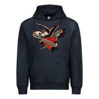 Navy sailor jerry tattoo art military mermaid Urban Hoodie - artisFamous