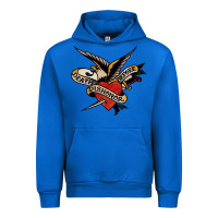 Cobalt sailor jerry tattoo art military mermaid Urban Hoodie - artisFamous