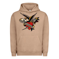 Sailor Jerry Tattoo Art Military Mermaid Urban Hoodie | Teevron