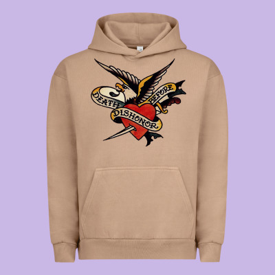 Sailor Jerry Tattoo Art Military Mermaid Urban Hoodie Designed By Artisfamous