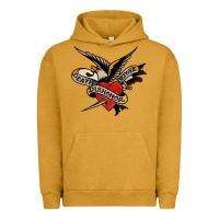 Pigment Peanut Butter sailor jerry tattoo art military mermaid Urban Hoodie - artisFamous