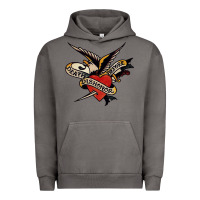 Pigment Tornado sailor jerry tattoo art military mermaid Urban Hoodie - artisFamous