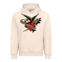 Sandshell sailor jerry tattoo art military mermaid Urban Hoodie - artisFamous