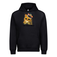 Black cat tama train station master Urban Hoodie - artisFamous
