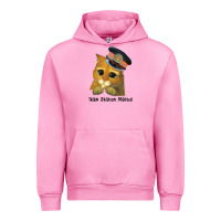 Fuchsia Pink cat tama train station master Urban Hoodie - artisFamous