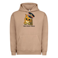 Pigment Burro cat tama train station master Urban Hoodie - artisFamous