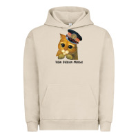 Pigment French Oak cat tama train station master Urban Hoodie - artisFamous