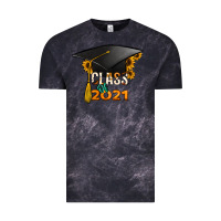 Cloud Black Class of 2021 Vintage Tee - Jasminsmagicworld
