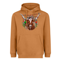 Meerkat christmas  texas longhorn Heavyweight Hoodie - JahusDesignShop