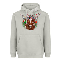 Moon Dust christmas  texas longhorn Heavyweight Hoodie - JahusDesignShop