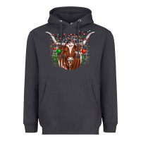 Smoke christmas  texas longhorn Heavyweight Hoodie - JahusDesignShop