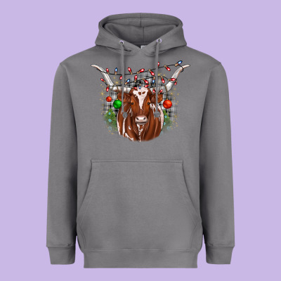Christmas  Texas Longhorn Heavyweight Hoodie Designed By Jahusdesignshop