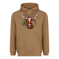 Toasted Coconut christmas  texas longhorn Heavyweight Hoodie - JahusDesignShop