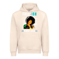 Sandshell juneteenth free ish since 1865 black Urban Hoodie - artisFamous