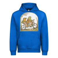 Cobalt frog and toad Urban Hoodie - artisFamous