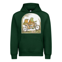 Forest Green frog and toad Urban Hoodie - artisFamous