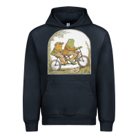 Navy frog and toad Urban Hoodie - artisFamous