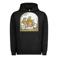 Pigment Black frog and toad Urban Hoodie - artisFamous