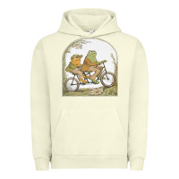 Pigment Pistachio frog and toad Urban Hoodie - artisFamous