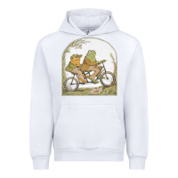 White frog and toad Urban Hoodie - artisFamous