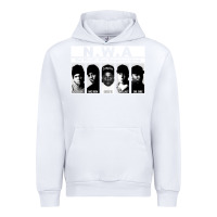 White n w a Urban Hoodie - artisFamous