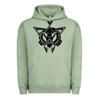 Pigment Oil Green rayquaza Urban Hoodie - artisFamous