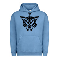 Pigment Pebble Blue rayquaza Urban Hoodie - artisFamous