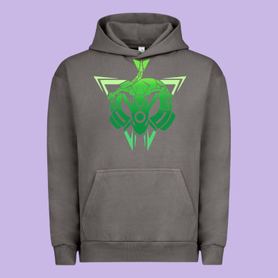 Rayquaza Urban Hoodie Designed By Artisfamous