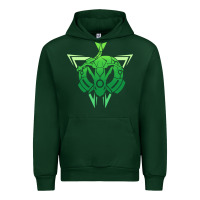 Forest Green rayquaza Urban Hoodie - artisFamous