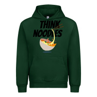 Forest Green think noodles Urban Hoodie - artisFamous
