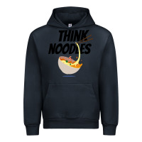 Navy think noodles Urban Hoodie - artisFamous