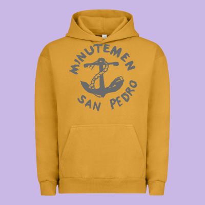 Minutemen San Pedro Urban Hoodie Designed By Artisfamous