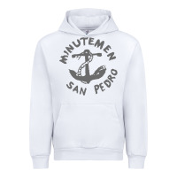 White Minutemen San Pedro Urban Hoodie - artisFamous
