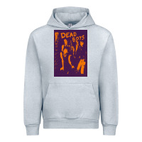 Heather Grey Dead Boys Punk Urban Hoodie - artisFamous
