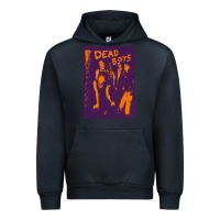 Navy Dead Boys Punk Urban Hoodie - artisFamous