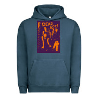 Pigment Midnight Navy Dead Boys Punk Urban Hoodie - artisFamous