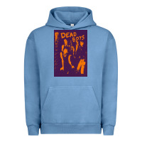 Pigment Pebble Blue Dead Boys Punk Urban Hoodie - artisFamous