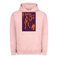 Pigment Salmon Dead Boys Punk Urban Hoodie - artisFamous