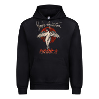 Black louder than life teather american Urban Hoodie - artisFamous